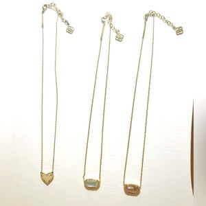 bundle of 3 kendra scott necklaces